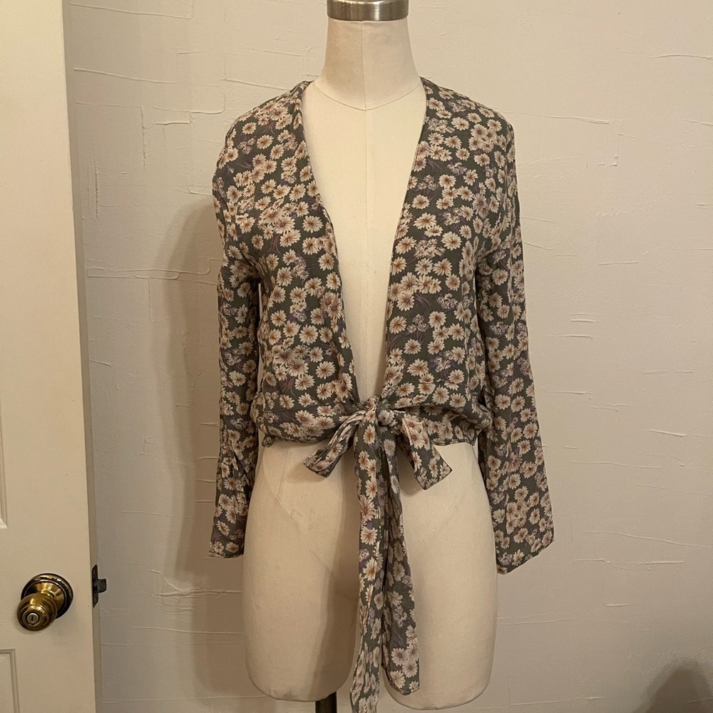 Daisy Wrap Blouse